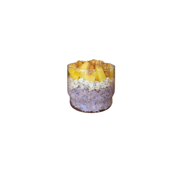Mixed Berry Protein Overnight Oats